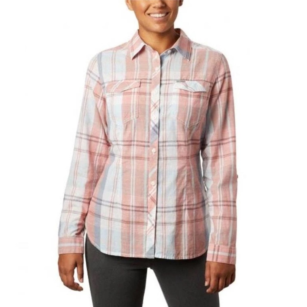 Columbia Camp Henry long sleeve shirt sz L